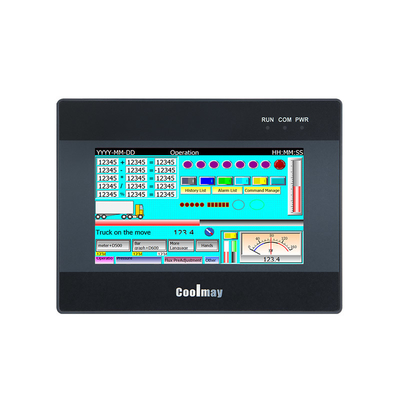 Coolmay 4.3inch Industrial HMI Touch Panel PC 128MB RAM 400cd/m² Brightness