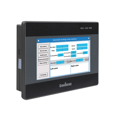 SpA di HMI a 4,3 pollici che programma il consumo di colori HMI 4-6W di DC24V 60K per controllo di automazione