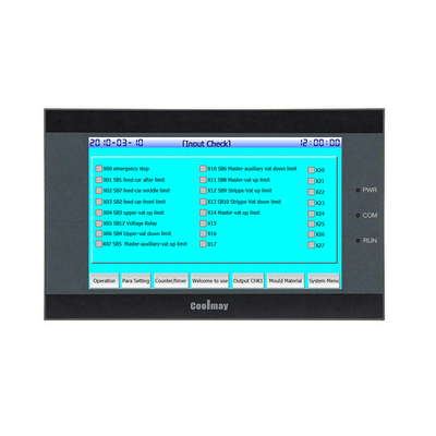 EX3U-8050H-2AD1DA Automazione PLC Controller Display touch screen HMI integrato 8 assi Impulso ad alta velocità