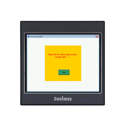 Pannello di controllo HMI di tipo C con retroilluminazione RS232 / RS485 Supporta MODBUS